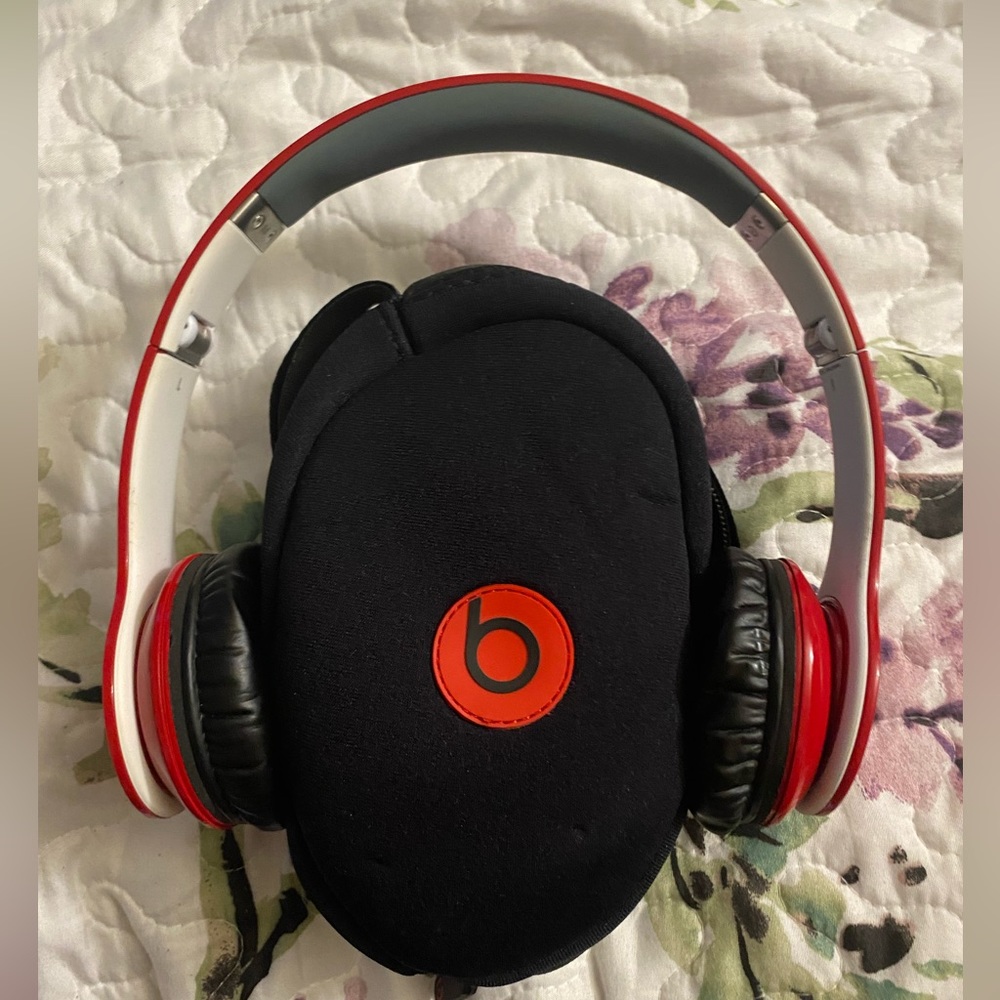 Red Beats Wired Headphones!